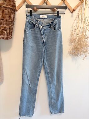 Abercrombie & Fitch Light Blue Straight Leg Jeans